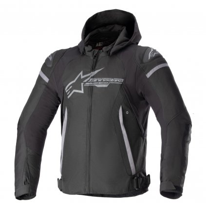 bunda ZACA WATERPROOF, ALPINESTARS (černá/tmavě šedá) 2024