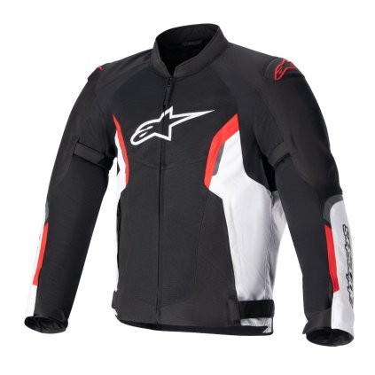 bunda AST AIR, TECH-AIR 5 kompatibilní, ALPINESTARS (černá/bílá/červená fluo) 2025 (Velikost M)