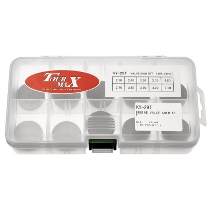 sada ventilových podložek Kawasaki (průměr 29 mm, 20 ks), Tourmax
