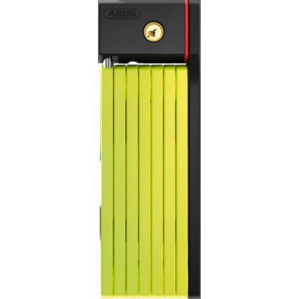 skládací segmentový zámek Bordo BIG SH (neon žlutá,celková délka 100 cm),ABUS