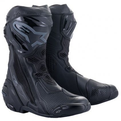 boty SUPERTECH R, ALPINESTARS (černá/černá) 2025 (Velikost 38)