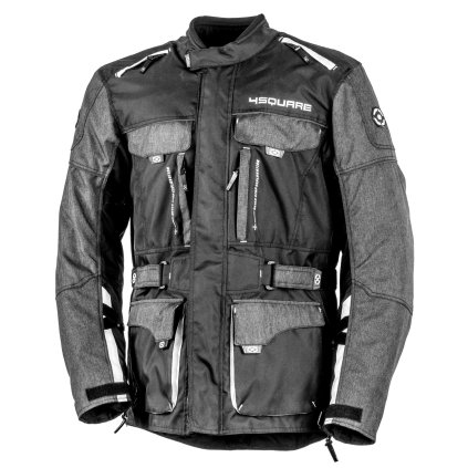 enduro bunda TRAILER, 4SQUARE - pánská (černá,bílá) 2025 (Velikost 2XL)