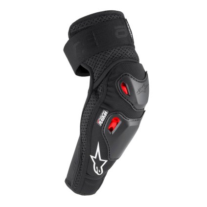 chrániče loktů BIONIC PRO PLASMA, ALPINESTARS (černá/červená/bílá) 2025 (Velikost S/M)