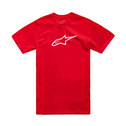 triko AGELESS 2.0 CSF, ALPINESTARS (červená/bílá) (Velikost S)