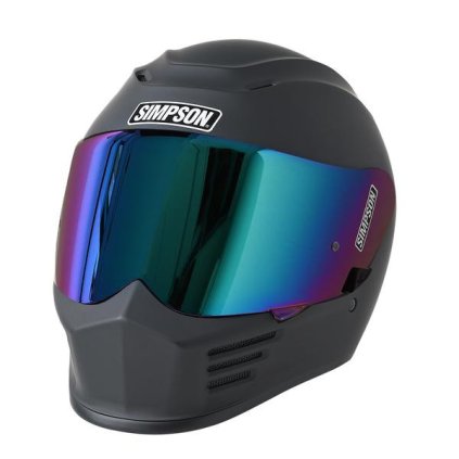 přilba SPEED, SIMPSON (černá matná) (Velikost 2XL)