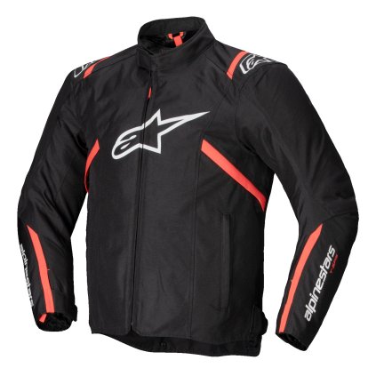 bunda T-SPS 2 WATERPROOF, ALPINESTARS (černá/bílá/červená fluo) 2025 (Velikost S)