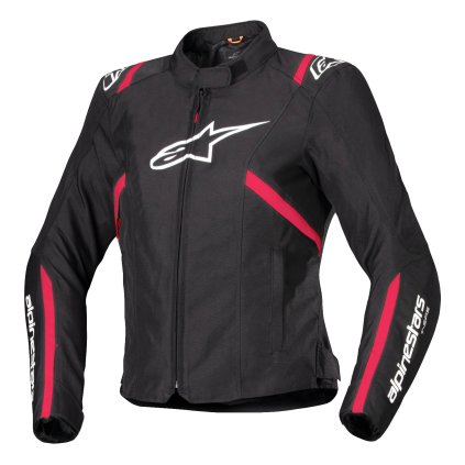 bunda STELLA T-SPS 2 WATERPROOF, ALPINESTARS (černá/bílá/růžová) 2025 (Velikost XS)