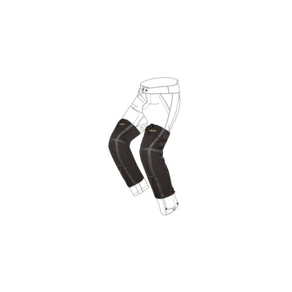 převlekové chrániče kolen SNUG KNEE, SPIDI (černá, pár)