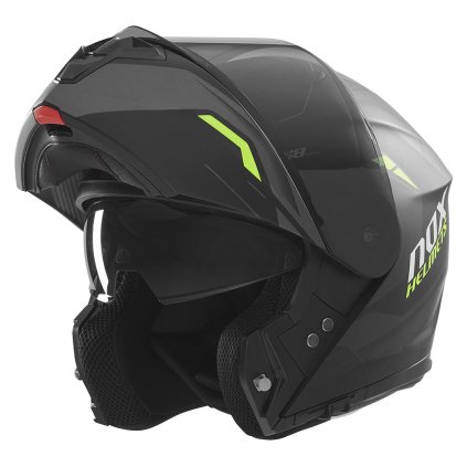 přilba N968 Ultra, NOX (černá matná,žlutá fluo) 2025 (Velikost XS)