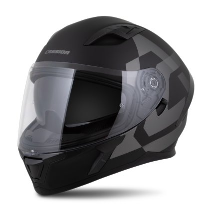 přilba Orbit Grind, CASSIDA (černá matná/šedá) 2026 (Velikost XS (53 až 54 cm))