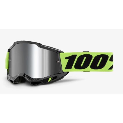 ACCURI 2 100% - USA brýle žluté - zrcadlové stříbrné plexi, dětské