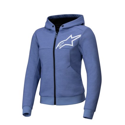 bunda STELLA CHROME V2 SPORT, ALPINESTARS, dámská (modrá/bílá) 2025 (Velikost XS)