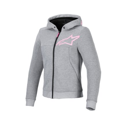 bunda STELLA CHROME V2 SPORT, ALPINESTARS, dámská (šedá/růžová) 2025 (Velikost S)