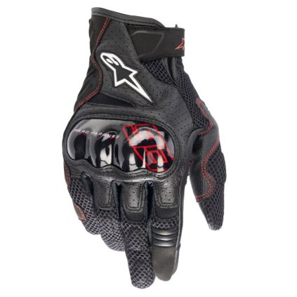 rukavice RIO HONDO V2 AIR MM93 kolekce, ALPINESTARS (černá/červená) 2025 (Velikost M)