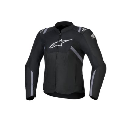 bunda STELLA T-SPS AIR V2 HONDA kolekce, ALPINESTARS, dámská (černá/šedá/bílá) 2025 (Velikost XS)