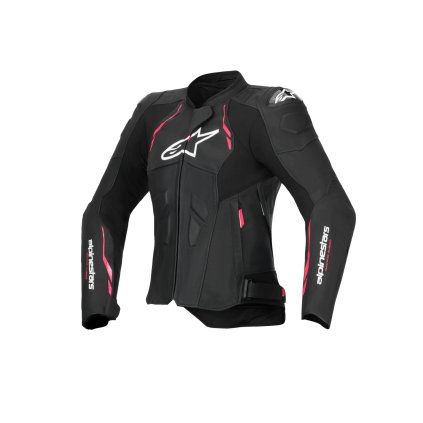 bunda STELLA DUSK, ALPINESTARS, dámská (černá/růžová/bílá) 2025 (Velikost 38)