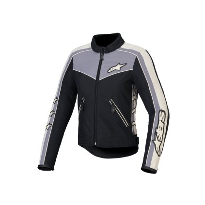 bunda STELLA T-DYNO WATER RESISTANT, ALPINESTARS, dámská (černá/tmavě šedá/šedá/béžová) 2025 (Velikost XS)