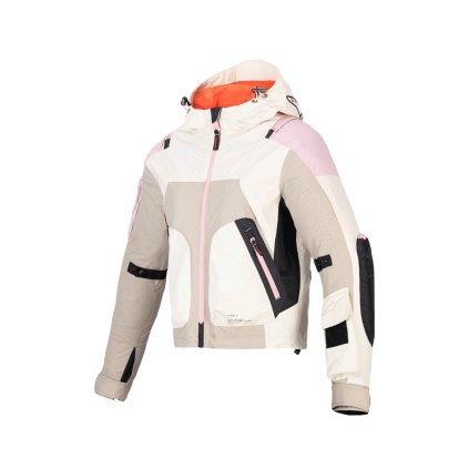 bunda MOLLY AIR, ALPINESTARS, dámská (písková/růžová/mandlová) 2025 (Velikost 2XS)