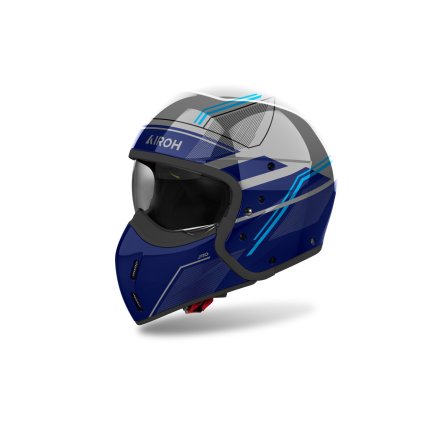 přilba J110 Slim, AIROH (modrá lesklá) 2025