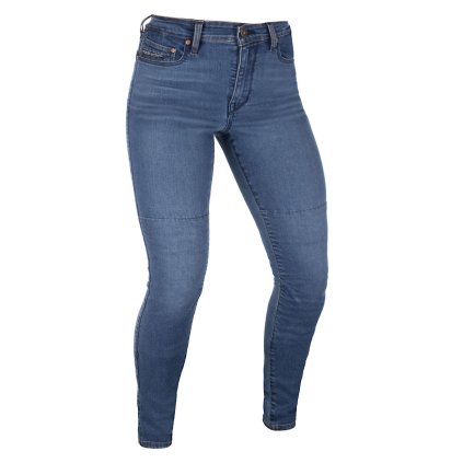 ZKRÁCENÉ jeans SOFIA AA Slim jeans, OXFORD, dámské (světlá modrá) (Velikost 8)