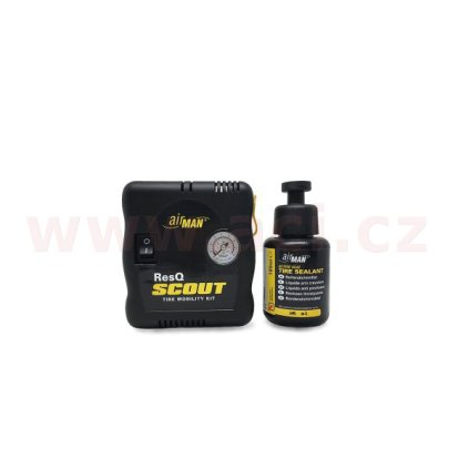 AIRMAN ResQ Scout VO poloautomatická opravná sada pneu MOTO 100 ml