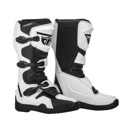 boty NEW Maverik, FLY RACING (černá/bílá) (Velikost 47)