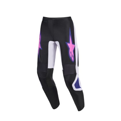 kalhoty FLUID GRID, ALPINESTARS (černá/světle šedá/fialová) 2026 (Velikost 28)