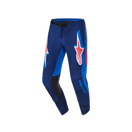 kalhoty SUPERTECH VISTA, ALPINESTARS (tmavě modrá/korálová/cobaltová) 2026 (Velikost 28)