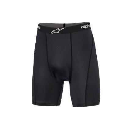 trenýrky MX BOXER PADDED, ALPINESTARS (černá/bílá) 2026 (Velikost S)