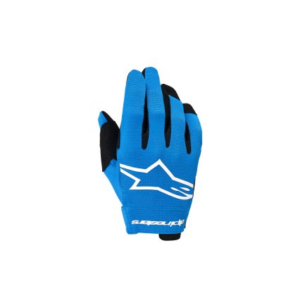 rukavice RADAR YOUTH, ALPINESTARS, dětské (modrá/bílá) 2026 (Velikost 3XS)