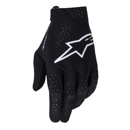 rukavice SUPERTECH MX, ALPINESTARS (černá/bílá) 2026 (Velikost S)