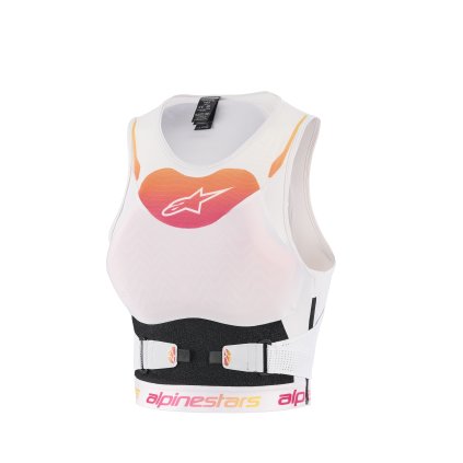 chránič hrudi STELLA PLASMA CHEST, ALPINESTARS, dámský (bílá/gradient) 2026 (Velikost S)