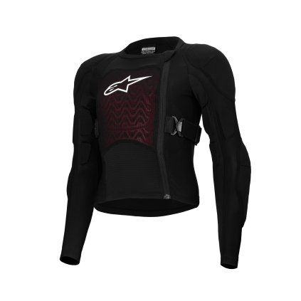 chránič těla BIONIC PLASMA LT YOUTH dlouhý rukáv, ALPINESTARS, dětský (černá/červená/bílá) 2026 (Velikost S)