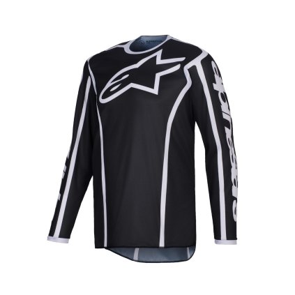 dres FLUID APEX, ALPINESTARS (černá/šedá) 2026 (Velikost S)