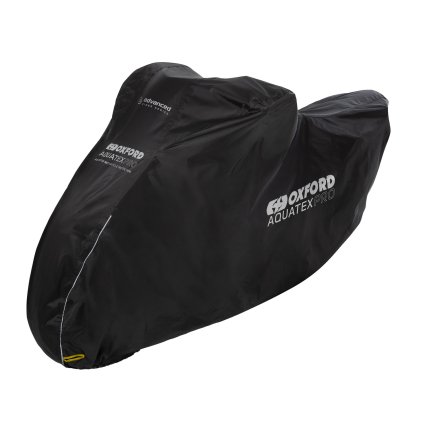 plachta na motorku Aquatex Pro, OXFORD (černá) (Velikost S)