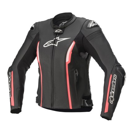 bunda STELLA MISSILE 2, ALPINESTARS, dámská (černá/růžová) (Velikost 42)