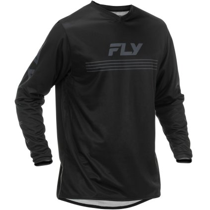 dres UNIVERSAL, FLY RACING - USA 2026 (černá/bílá) (Velikost S)