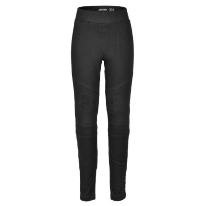 kalhoty MOTO JEGGINGS HW 2023, SPIDI, dámské, vysoký pas (černá) (Velikost XL)