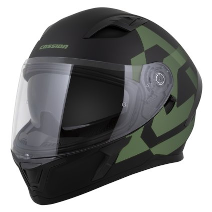 přilba Orbit Grind, CASSIDA (černá matná/tmavě zelená) 2026 (Velikost 2XL (63 až 64 cm))