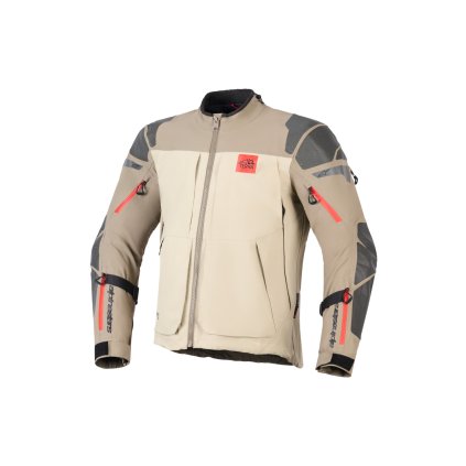 bunda NAZCA 3L GORE-TEX PRO, ALPINESTARS (světle hnědá/písková/oranžová/černá) 2026 (Velikost S)