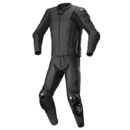 dvoudílná kombinéza MISSILE 2, TECH-AIR kompatibilní, ALPINESTARS (černá/černá) 2026 (Velikost 52)