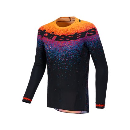 dres SUPERTECH limitovaná edice BLACK HOLE, ALPINESTARS (černá/multicolor) 2026 (Velikost S)