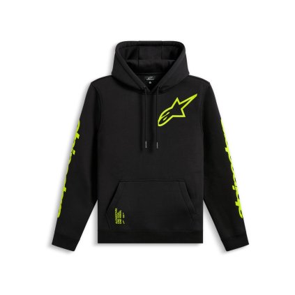 mikina TRIPLE HOODIE, ALPINESTARS (černá) (Velikost M)