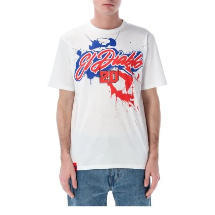 triko El Diablo QUARTARARO (bílá) (Velikost S)