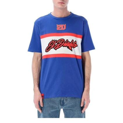 triko El Diablo QUARTARARO (modrá) (Velikost S)