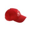 Čepice s kšiltem - baseball červená ACI