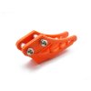 Pitbike chránič řetězu, vodítko spodní, oranžové, WPB RACE