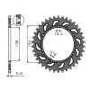 ocelová rozeta pro sekundární řetězy typu 520, SUNSTAR (39 zubů)