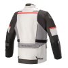 bunda ANDES DRYSTAR, TECH-AIR 5 kompatibilní, ALPINESTARS (světle šedá/tmavě šedá/černá/červená) 2025 (Velikost M)