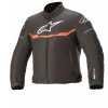 bunda T-SP S WATERPROOF, ALPINESTARS, dětská (černá/červená fluo) 2026 (Velikost 120)